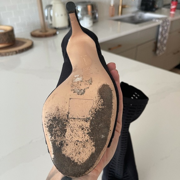 Elegant Black Women's Ankle Boots - Picture 4 of 5